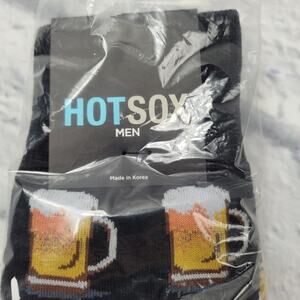 Hot Sox Men Beer Mug Unisex Novelty Socks size 10-13